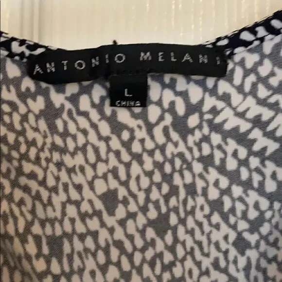 Antonio Melani navy and white tank - Picture 2 of 2